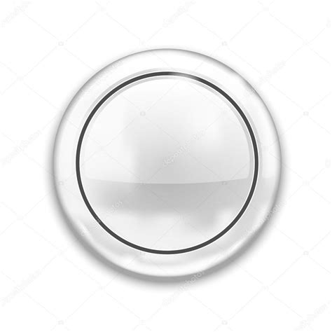 empty white button stock vector image by ©k3star 21756907