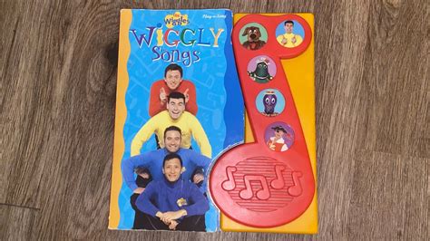 The Wiggles Wiggly Songs Sing Along Book Youtube