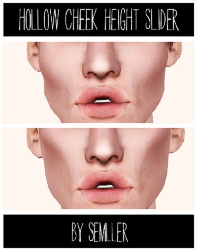 My Sims 3 Blog Eye Lid And Hollow Cheek Sliders By Semller