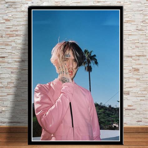 Lil Peep Canvas Poster Unframed Lil Peep Canvas Print Home Etsy
