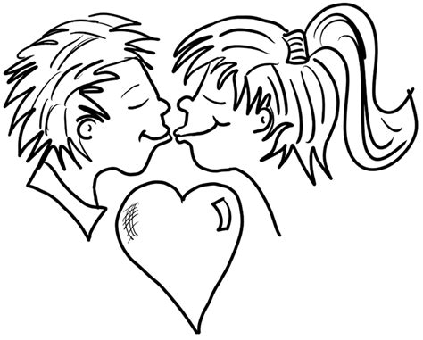 Free printable kiss coloring pages for kids! Love Coloring Pages - Best Coloring Pages For Kids