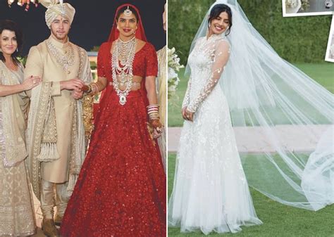 Priyanka chopra and nick jonas tied the knot at umaid bhawan palace of jodhpur last week. Priyanka Chopra Wedding Dress Designer - Marriage Improvement