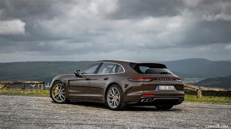 2021 Porsche Panamera Turbo S Sport Turismo Color Truffle Brown