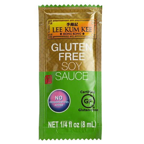 Lee Kum Kee 8 Ml Gluten Free Soy Sauce Packet 500case
