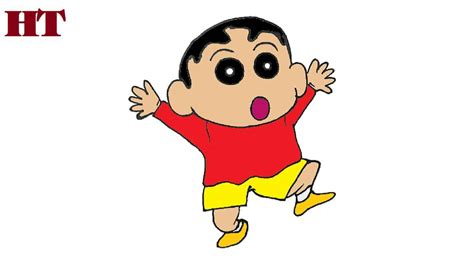 Easy Shin Chan Drawing For Kids In This Video We Will Creating A