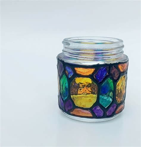 Faux Stained Glass Jar Lanterns · A Recycled Candle Holder · Decorating