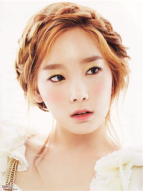 Oppa K Pop [photos] Girls Generation Snsd Taeyeon Various Makeup Looks For High Cut Magazine