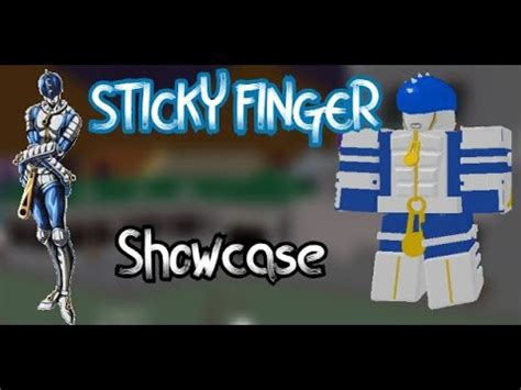 Sticky Fingers Showcase Project Jojo Roblox Youtube