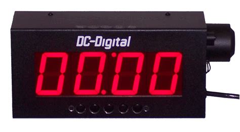 Digital Countdown Timer With Front Mounted Controls Customized
