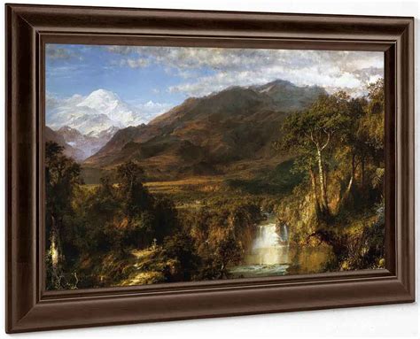 The Heart Of The Andes By Frederic Edwin Church Print Or Oil Painting