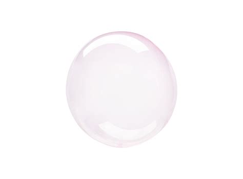 Anagram Sempertex 18 Inch Circle Foil Balloon Clearz Crystal Light Pink