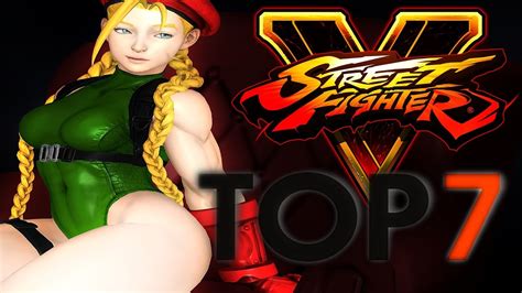Top 7 Sexiest Female Characters In Street Fighter V Youtube