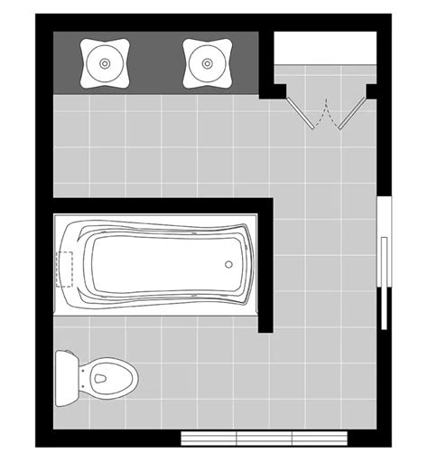 Small Bathroom Layouts With Separate Tub And Shower Maximizing Space