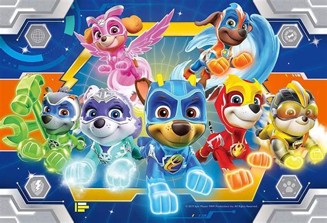 Ravensburger Paw Patrol Mighty Pups 35pc Jigsaw Puzzle In 2020 Paw
