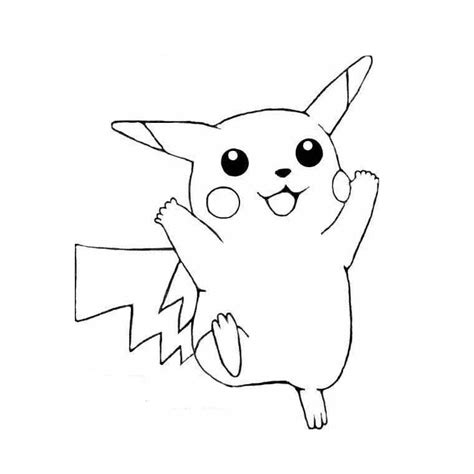 81 Dessins De Coloriage Pikachu à Imprimer Sur Page 8