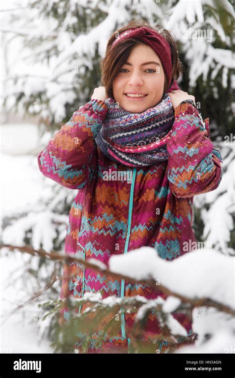 Photo Of Girl About Tree Stock Photo Alamy
