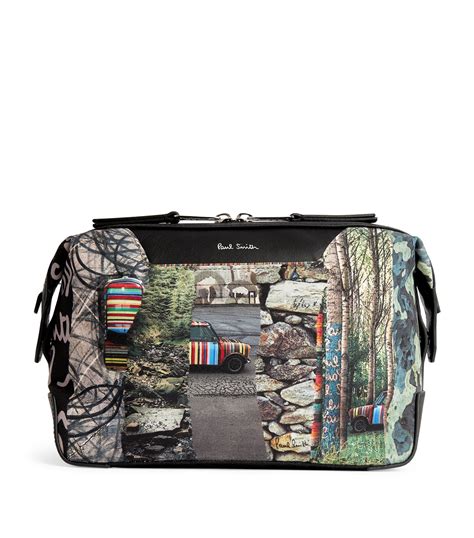 Paul Smith Striped Mini Collage Wash Bag Harrods AU