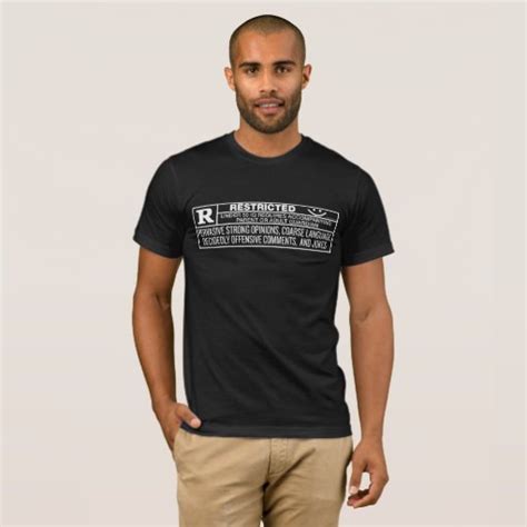 Rated R Shirts Zazzle
