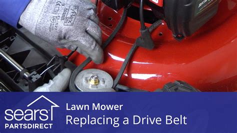 How To Replace A Lawn Mower Drive Belt Youtube