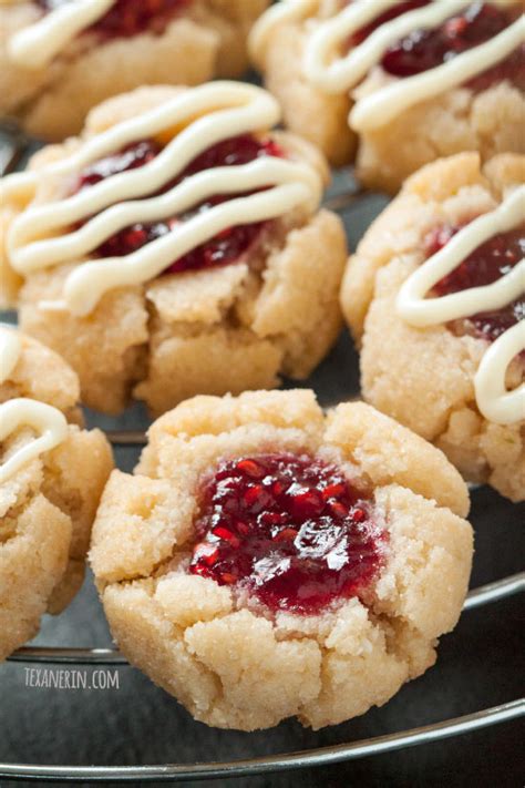 A bakery descendant of a torte developed in linz, austria, linzer cookies are a holiday favorite. Soft and Chewy Raspberry Thumbprint Cookies (gluten-free ...
