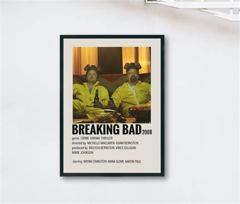 Breaking Bad Minimalist Poster Poster Or Canvas Wall Art Wall Etsy