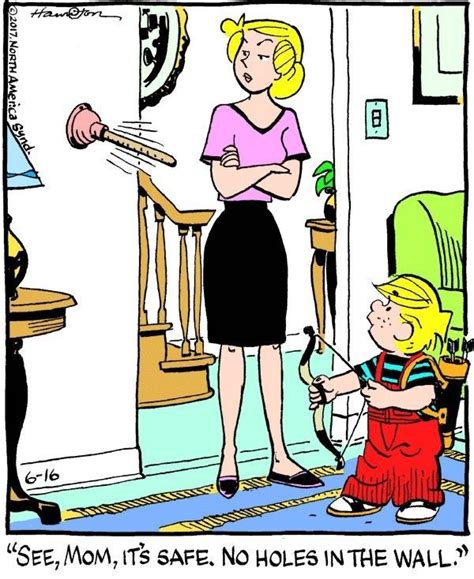 Pin By Mary On Dennis The Menace Funny Cartoon Pictures Dennis The
