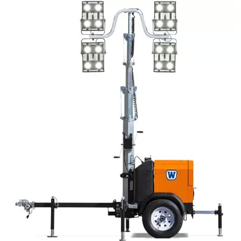 Jacem Merchandising Inc Compact Light Tower Led And Metal Halide