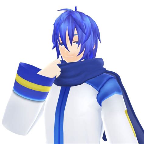 MMD TDA KAITO By Https Deviantart Zebracorn Chan On