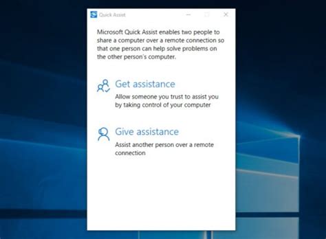 Quick Assist Is A New Windows 10 App To Replace Remote Assistance Winaero