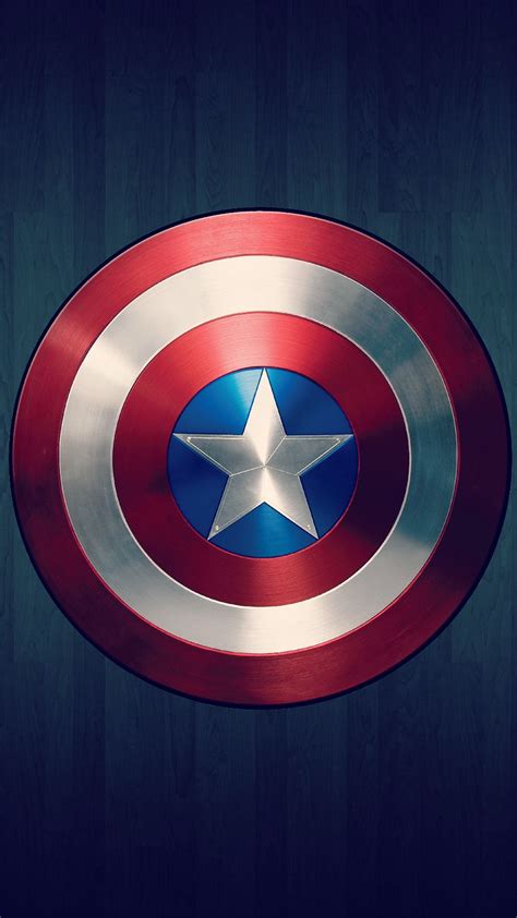 Captain America Shield Iphone Digital Art
