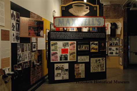 Maxwells Display Hoboken Tunes Hoboken Historical Museum