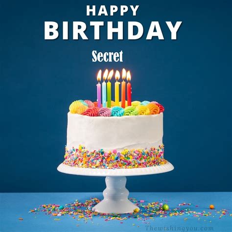 100 Hd Happy Birthday Secret Cake Images And Shayari