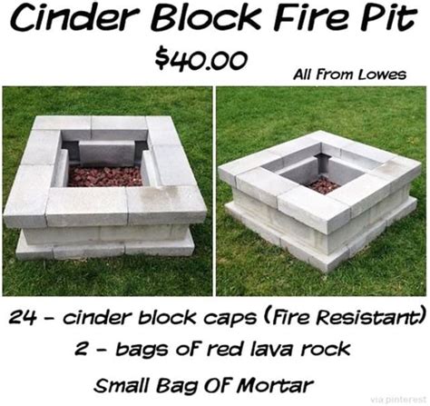 I'm building a firepit for a friend for christmas and i was buying the materials at a lowe's today. 27 Surprisingly Easy DIY BBQ Fire Pits Anyone Can Make