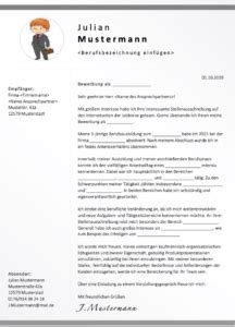 ᐅ Das perfekte Bewerbungsschreiben - Gratis Muster und ...