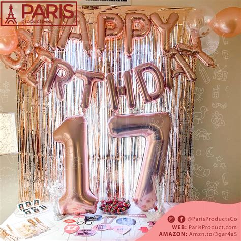 Celebrate your golden anniversary by gifting something that symbolizes all you've built together. 17th birthday party supplies in 2020 | 17th birthday ideas ...