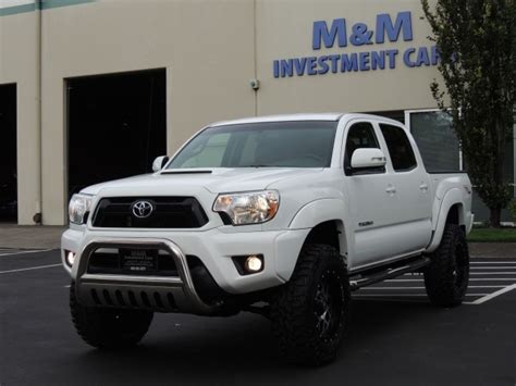 That improved aero gives the trd sport a theoretical max mpg of 24 on the highway for the 4x2 version of the truck with an automatic transmission. 2013 Toyota Tacoma V6 / 4X4 / TRD Sport/ Warranty/ LIFTED ...