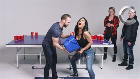 Couples Play Fear Pong Compilation Fear Pong Cut Youtube