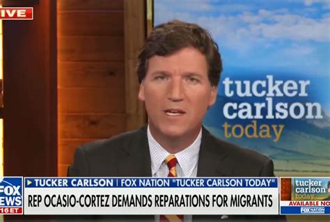 Fox News Host Tucker Carlson Smears Aoc As A Low Iq Race Baiter Over