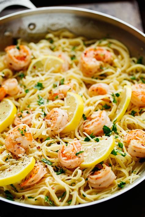 Shrimp Pasta With Lemon Cream Sauce Little Spice Jar