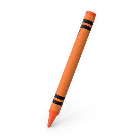 Orange Crayon Png Images And Psds For Download Pixelsquid S106060281
