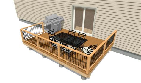 Deck Plan Starter Decks 16′ Titan Building Products