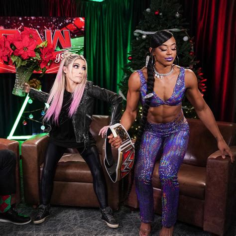 Wwe Women Bianca Belair And Alexa Bliss Sit Down With Byron