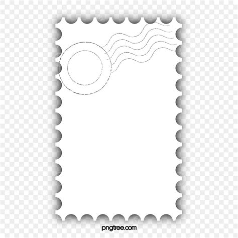 Postmark Stamp Png Image Postmark Stamp Border Texture Stamp Clipart