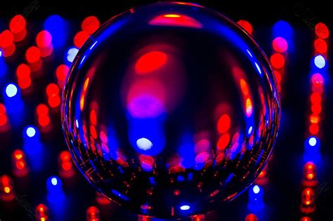 Ball Neon Glare Reflection Hd Wallpaper Peakpx