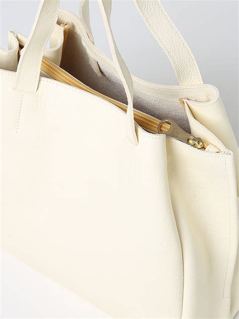Il Bisonte Handbag For Woman Yellow Cream Il Bisonte Handbag