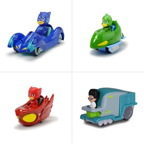 Pj Masks 3 Character And Vehicle Pack Assorted Big W