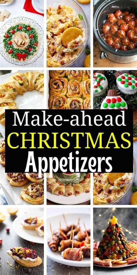 Easy Make Ahead Christmas Appetizers For A Festive Holiday Feast