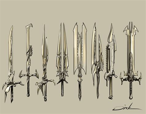 Swords By D1sk1ss On Deviantart