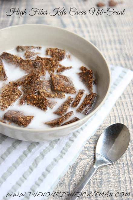 While eating certain things can be tricky on keto (think: High Fiber Keto Cereal With Cacao Nibs - The Nourished Caveman | Recipe | Keto cereal, Cacao ...