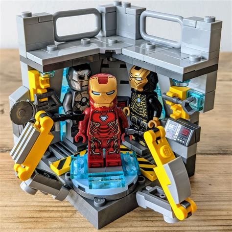 Lego Moc Lego Iron Man Hall Of Armour Habitat By Glenntanner55